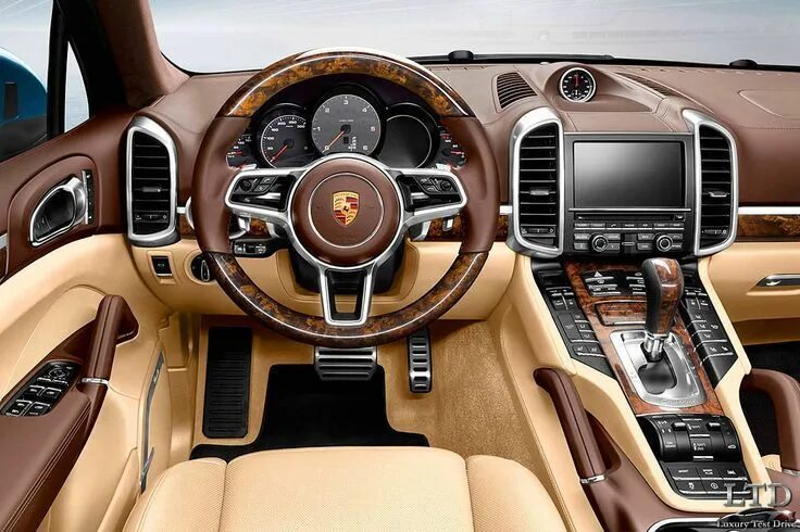 Порше кайен салон фото Cool Porsche 2017: Porsche-Cayenne-2015-Versión-S-Imagen-Interior-Salpicadero-Co