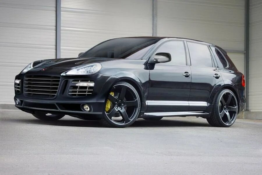 Порше кайен тюнинг фото Porsche Cayenne 955 by Mansory 2009 года выпуска. Фото 1. VERcity