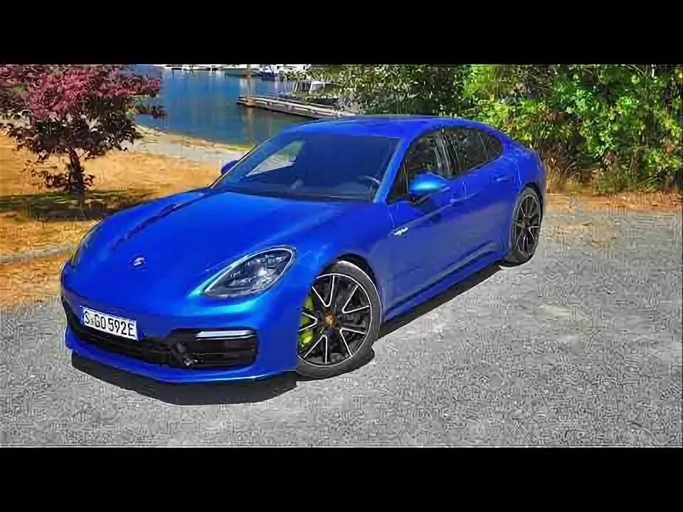 Порше синий фото 2018 Porsche Panamera Turbo Sport Turismo First Drive - This dream wagon hauls a