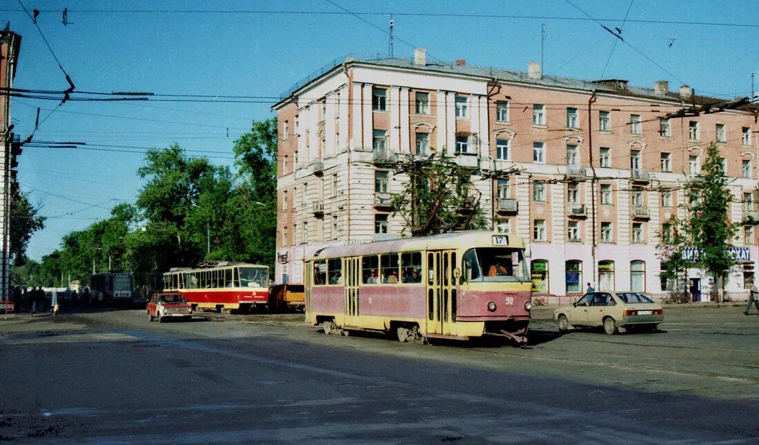 Порт фото терешковой тверь Тверь, Tatra T3SU № 90; Тверь - Тверской трамвай в начале 2000-х гг. (2002 - 200