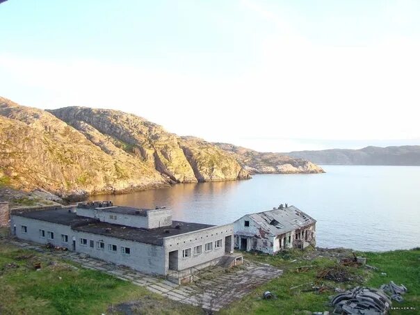 Порт владимир фото Port Vladimir, now an abandoned military settlement on the territory of the Kola