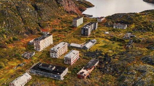 Port Vladimir, now an abandoned military settlement on the territory of the Kola