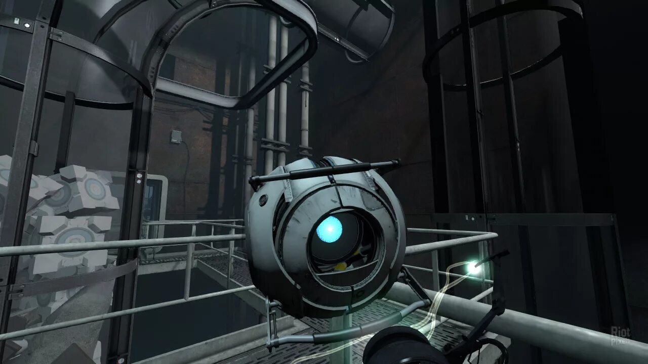 Портал фото игра Portal 2 - game screenshots at Riot Pixels, images