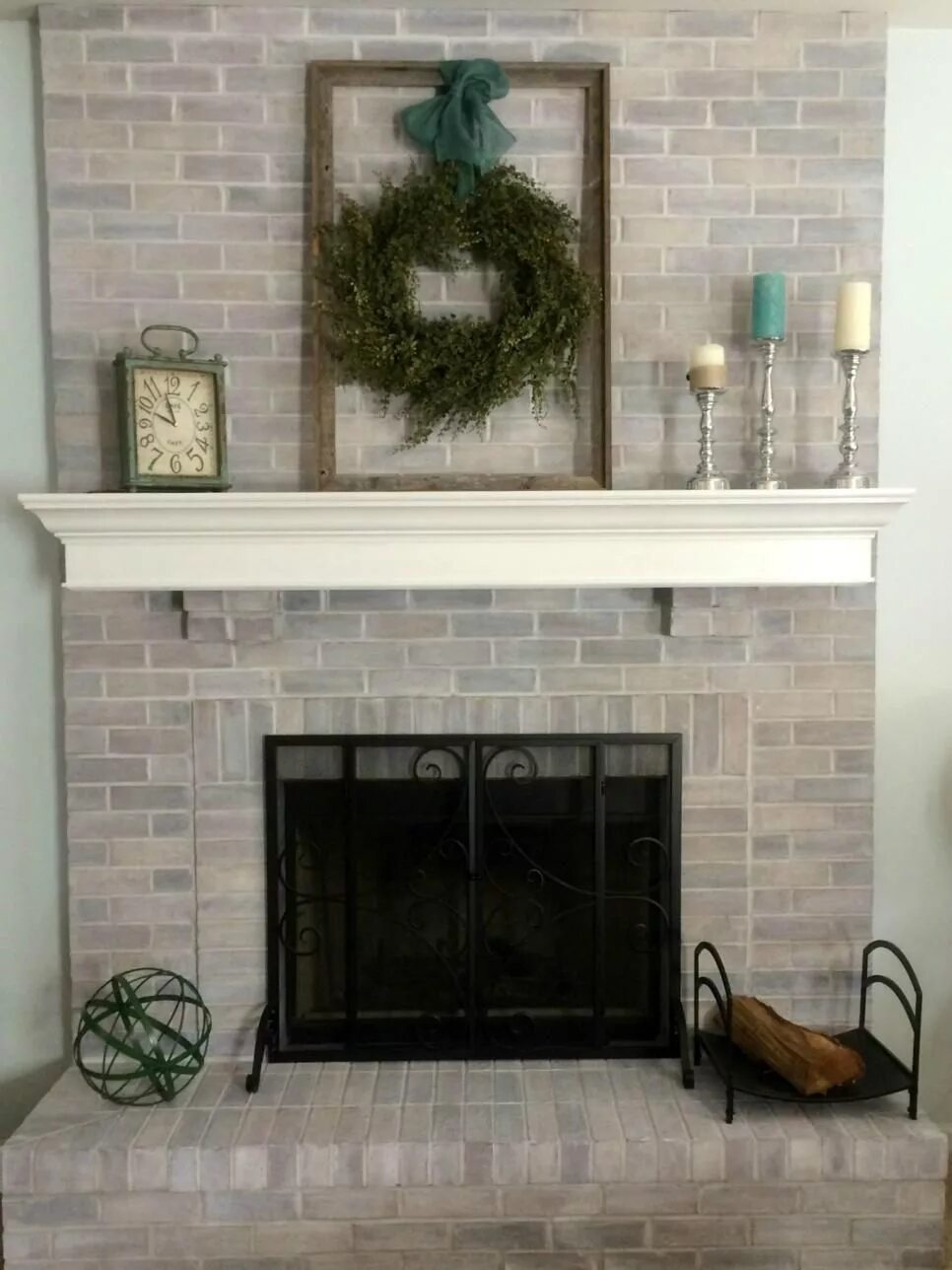 Портал камина из кирпича фото 15 Fireplace Remodel Ideas for Any Budget Brick fireplace makeover, Fireplace re