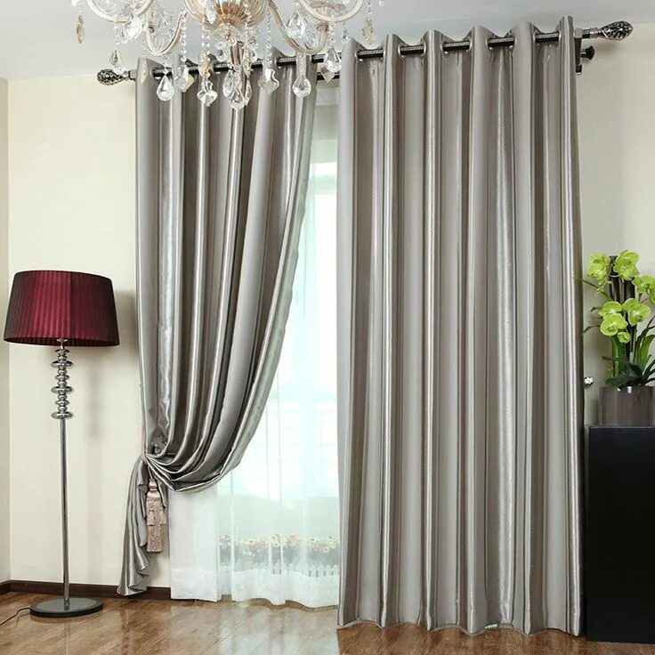 Портьерные шторы для зала фото современные How to Measure Blackout Curtain Panels - Nighthawk House Decor