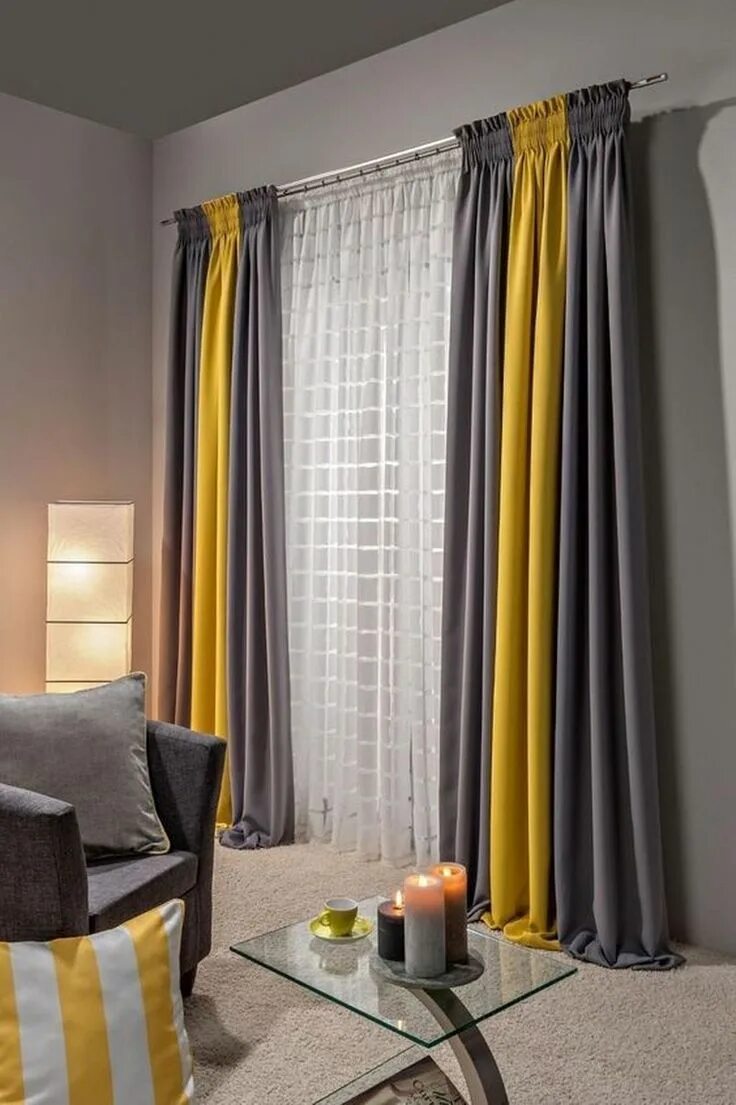 Портьеры шторы в интерьере Luxury Curtains For Living Room With Modern Touch 27 Moderne wohnzimmer vorhänge