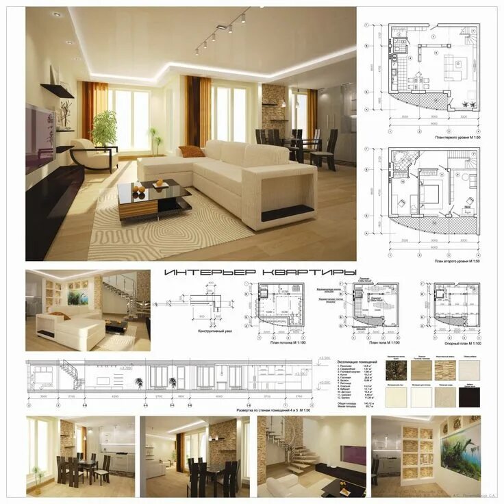 Портфолио дизайнера интерьера Pin by hoda bougamra on planche interior design Interior design portfolio layout