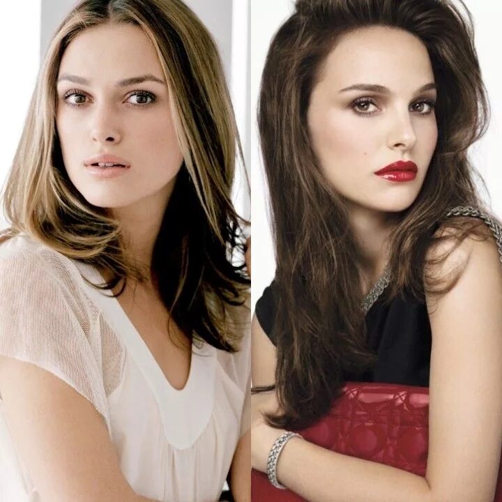 Портман и кира найтли фото What did you utter? Say that again! Keira Knightley vs Natalie Portman Hollywood