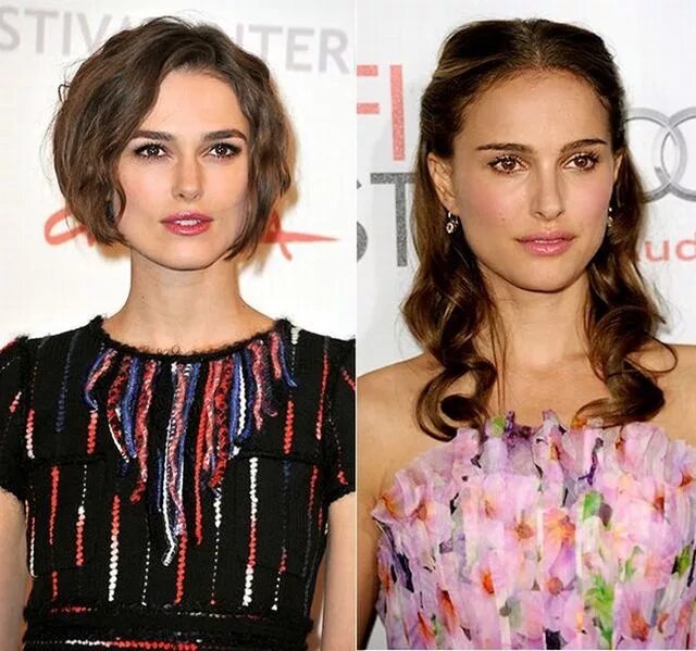 Портман и кира найтли фото keira knightley and natalie portman Celebrities, Celebrity look, Celebrity look 