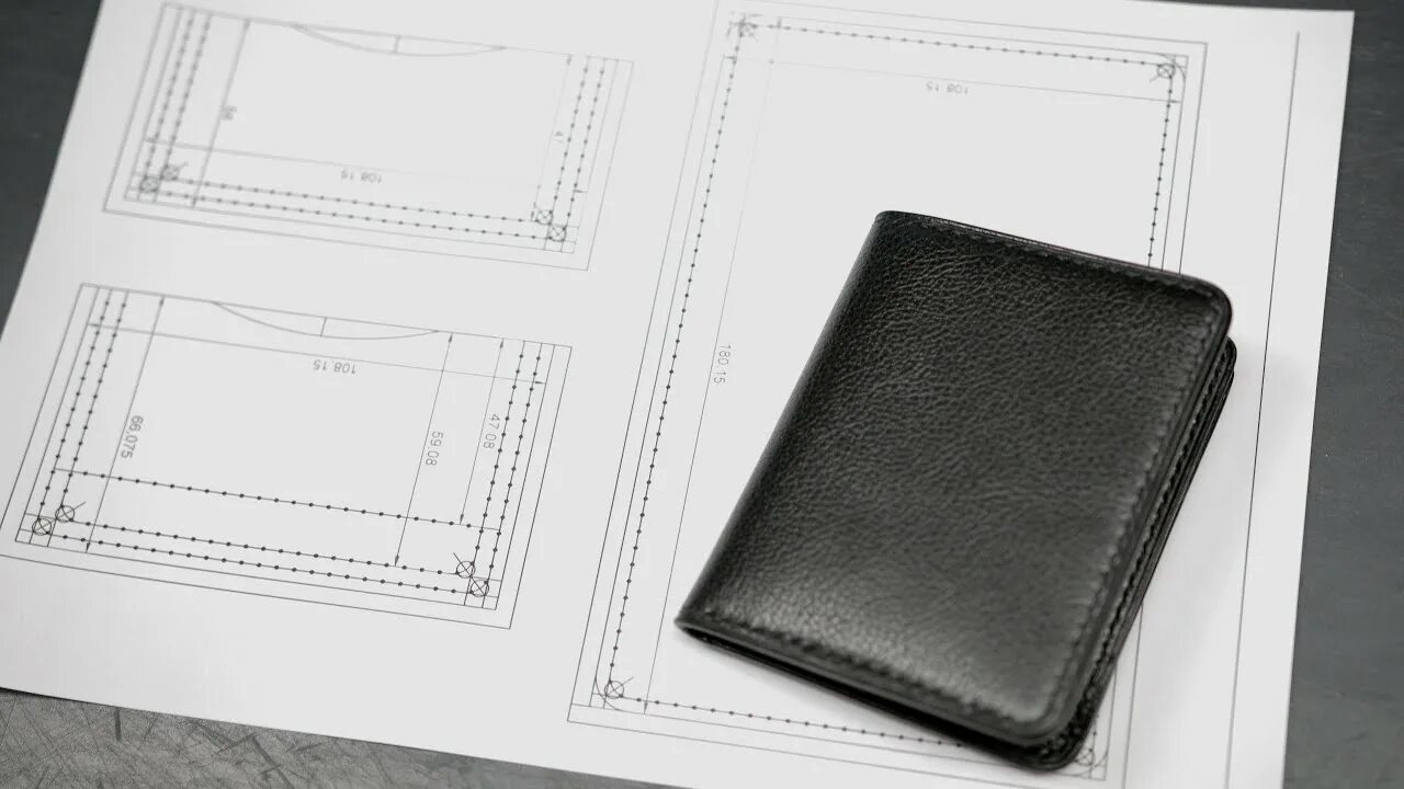 Handmade Leather Wallet and Cardholder