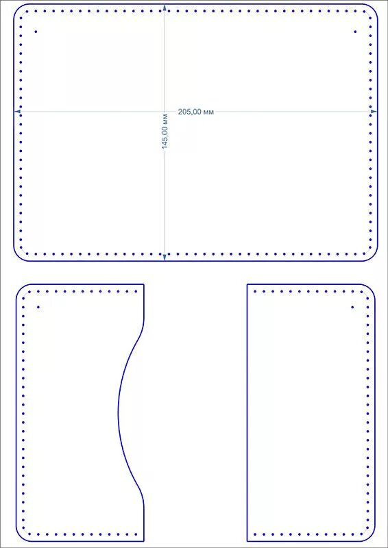 Портмоне своими руками выкройки Обложка на паспорт своими руками. - chaotic happiness in 2024 Leather card walle