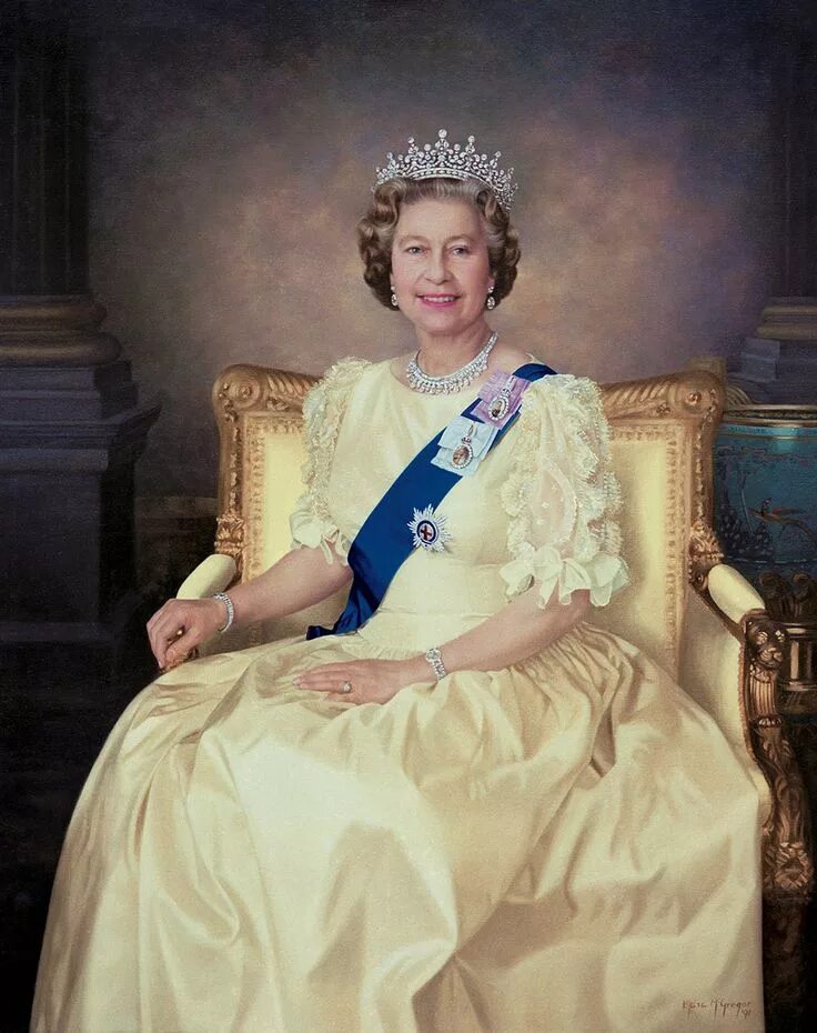 Портрет королева фото Queen elizabeth portrait, Her majesty the queen, Queen elizabeth