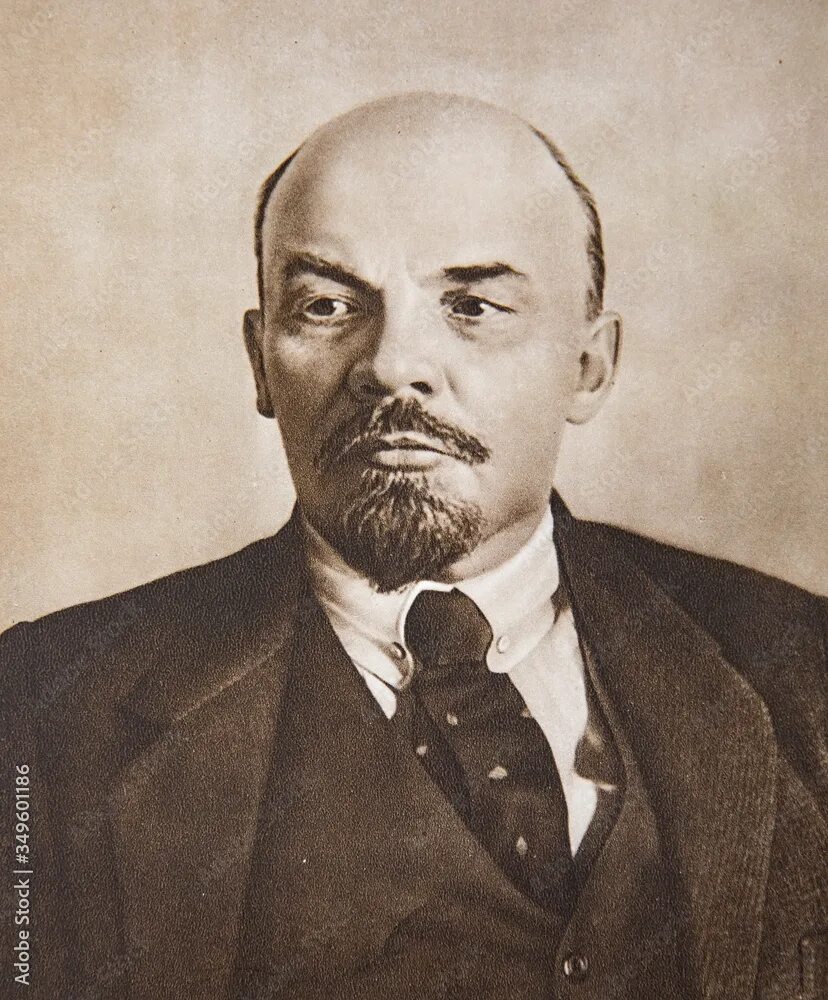 Портрет ленина фото Vladimir Lenin portrait, Russian revolutionary and Head of government from 1917-