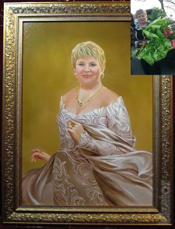 Портрет заказать по фото маслом Each picture has a soul! Viewing works live! Portrait oil Kiev.Oil paintings to 