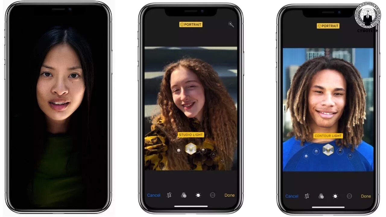 Портретное фото айфон Portrait Lighting Camera Effects on iPhone X and iPhone 8 Plus Official Video - 