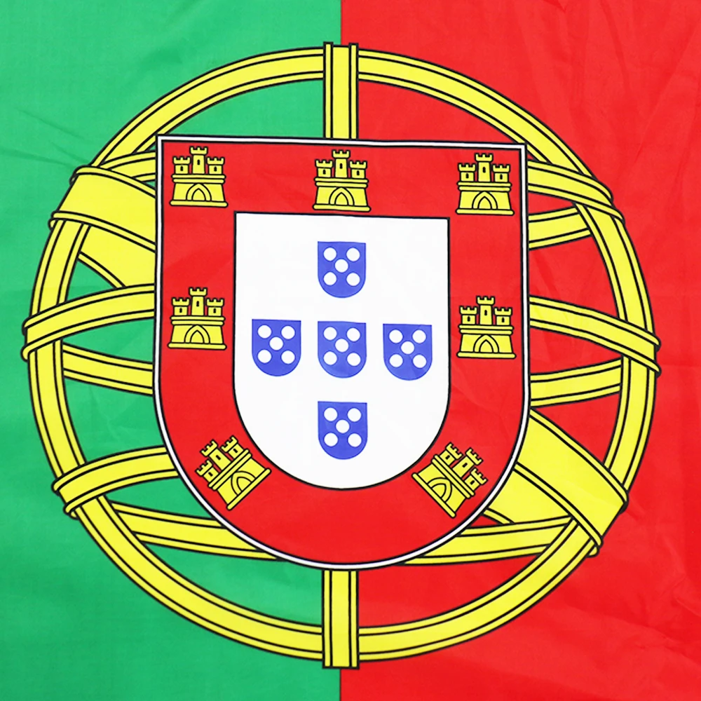 Elegant realistic Portugal flag background. Portugal Independence Day design 982