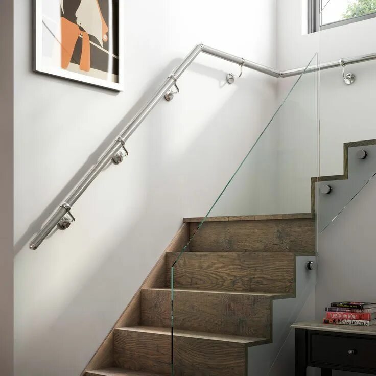 Поручни лестницы фото Pin by Cynthia H on For the Home Metal handrails, Red walls, Handrail