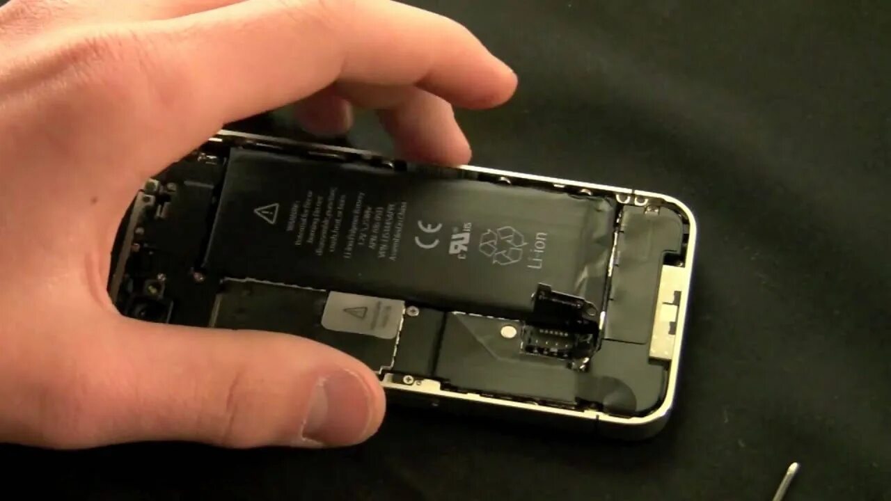 Порядок 4 разборка iPhone 4 Screen Replacement Disassembly and Reassembly - FULL WALKTHROUGH - YouT