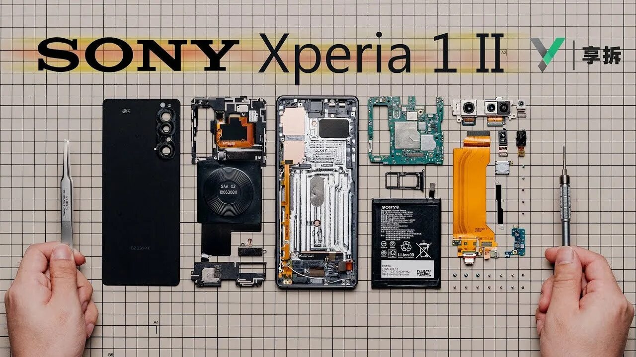 Порядок 4 разборка 享 拆)索 尼 Xperia 1 Ⅱ 拆 解.质 感 有 余.骚 气 不 足 - XYZONE - YouTube