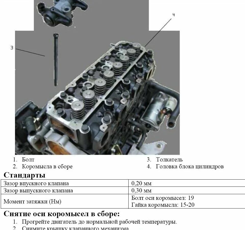 Порядок и момент затяжки коллектора 4216 Дизель 2,6 ( вопросы . проблемы . советы ) - Страница 50 - Раздел по автомобилю 