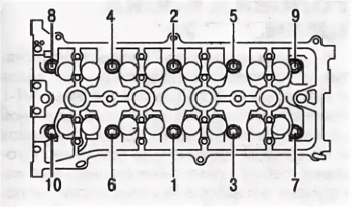 Порядок и степень затяжки гбц с16nz Toyota RAV4 Cylinder Head Gasket Replacement