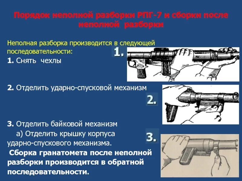 Порядок неполной разборки и сборки пм Картинки ПОРЯДОК СБОРКИ ПОСЛЕ НЕПОЛНОЙ РАЗБОРКИ