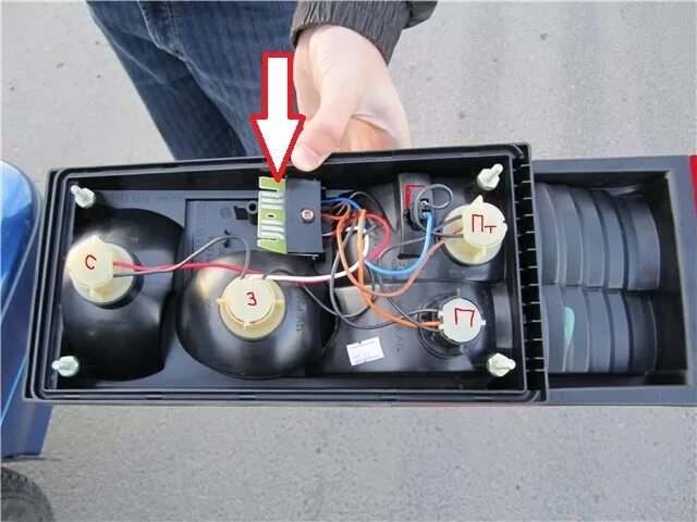 Порядок подключения лампочек задних фонарей ваз 2114 Доработка разьемов фонарей - Lada 2114, 1,6 л, 2008 года электроника DRIVE2