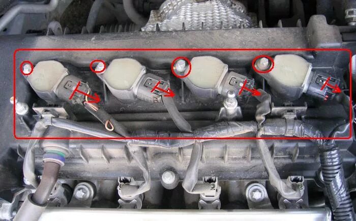Порядок подключения свечей зажигания Как поменять и какова периодичность замены свечей зажигания в блоге Viratools