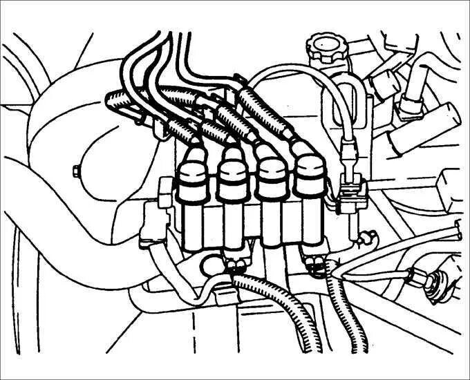 Порядок подключения свечей зажигания Ремонт Киа Рио: Система зажигания Kia Rio. Описание, схемы, фото