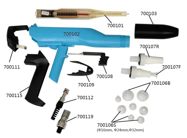 Порядок правильного подключение пистолета порошковой покраски Электростатическое Ручное Оборудование Для Распыления Порошка Для Металлического