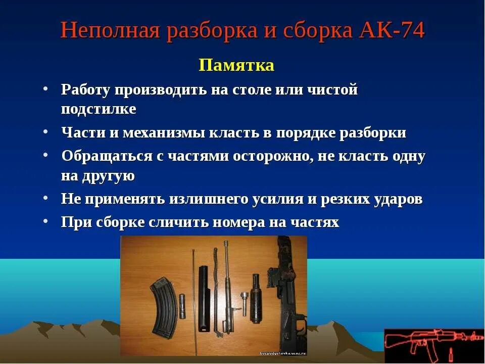 Порядок разборки ак 74 норматив Сборка ак после неполной разборки: найдено 84 изображений