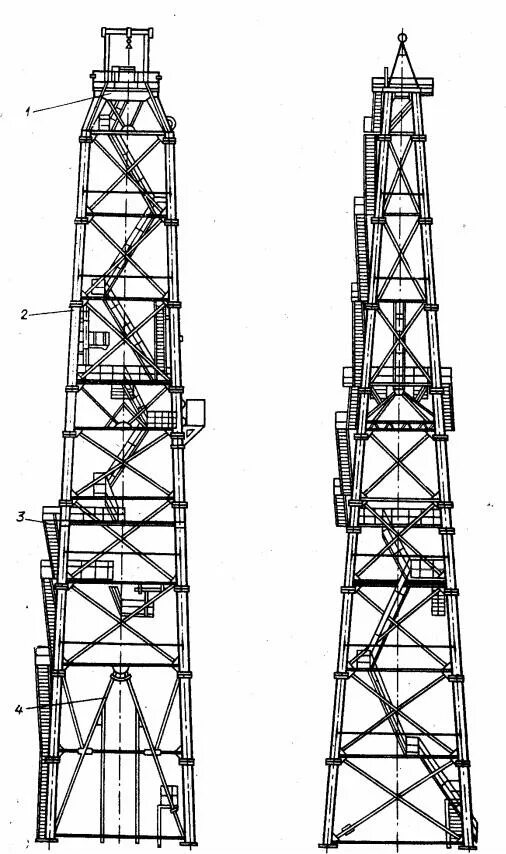 Порядок разборки буровой вышки вб 53х320м ЛабРабота № 2 - Буровые вышки башенного типа