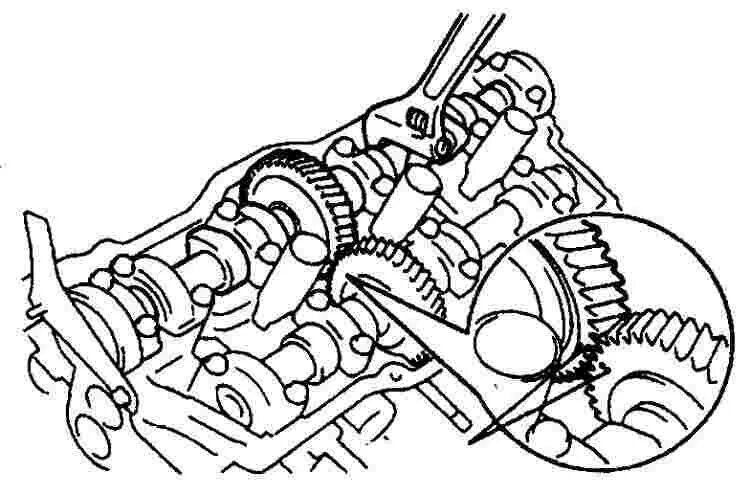 Порядок разборки грм Распредвалы и толкатели Toyota 4runner 1987-1998 Toyota AutoDocBook