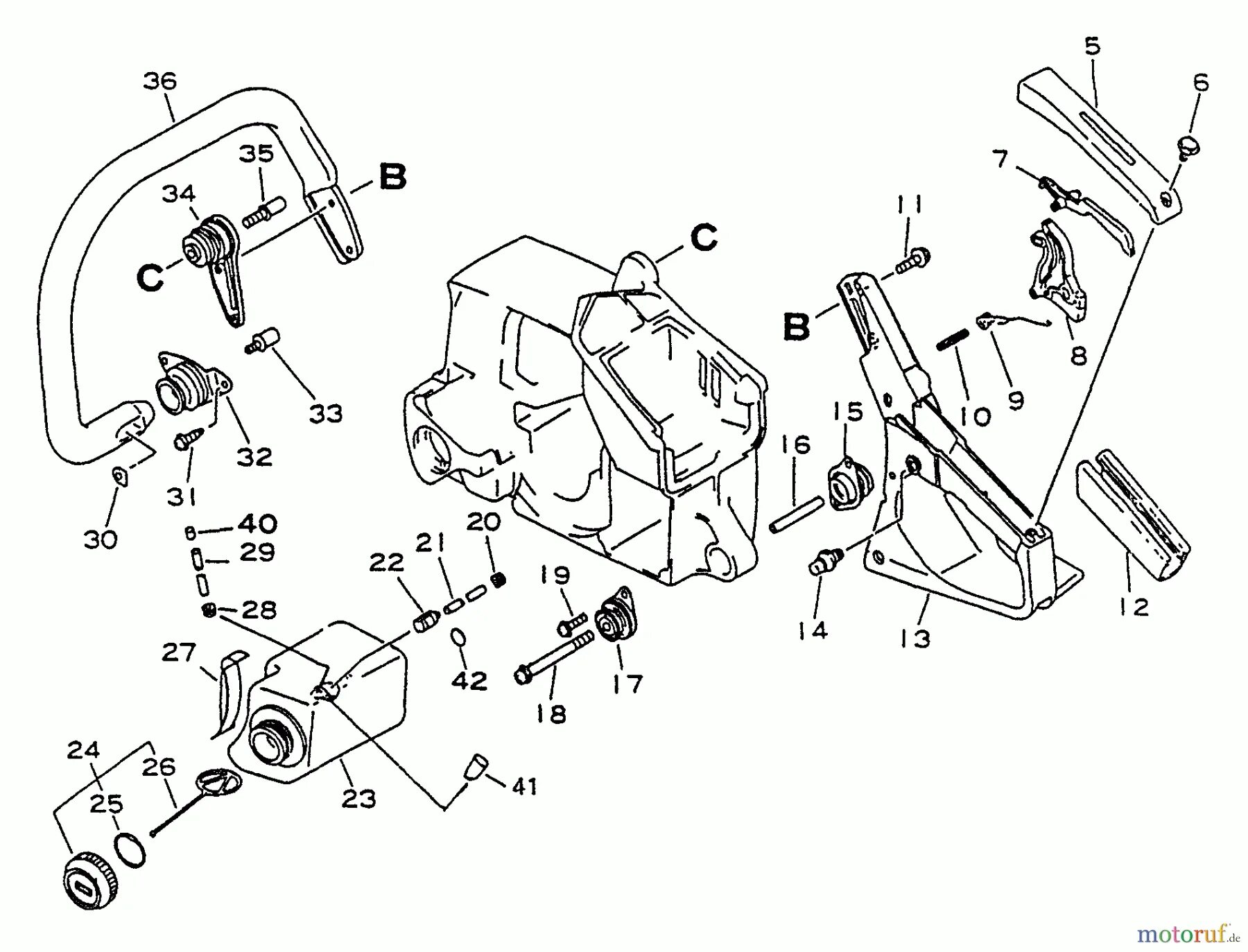 Порядок разборки и сборки бензопилы echo cs260tes Echo Sägen, Kettensägen CS-3900 - Echo Chainsaw Handles, Fuel System Spareparts