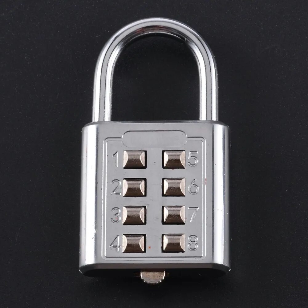 Порядок разборки кодового замка borgo antico 8 Digit Combination Code Padlock Travel Suitcase Luggage Security Password Lock 