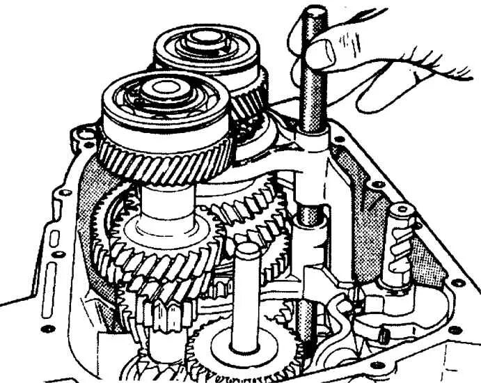 Порядок разборки коробки передач Форд Эскорт. Разборка и сборка коробки передач. Ford Escort / ef4ef7