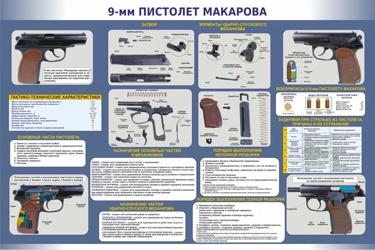 Порядок разборки пм макарова Пять мифов о пистолете Макарова. Он же ПМ girlguns Дзен