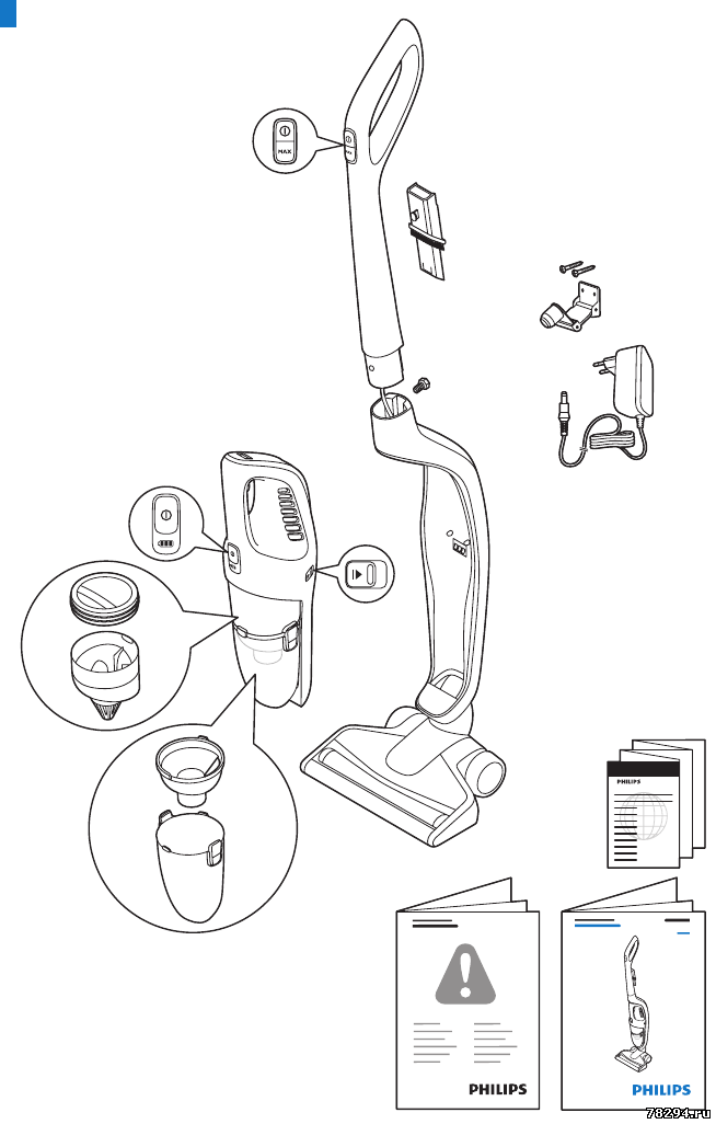 Порядок разборки пылесоса philips nl9206ad fc6162 12v Пылесос philips FC6162 ремонт схема - Форум