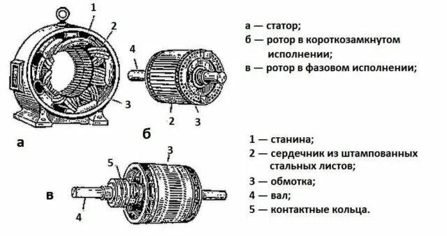 Порядок сборки асинхронного двигателя Что такое трехфазный (Асинхроный) двигатель и как он работает. Изучаю с НОЛЯ. Дз