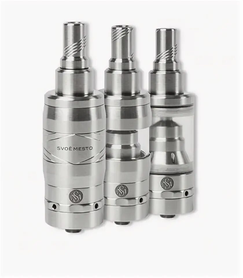 SXK Kayfan Lite Plus 2021 22mm Styled Vape Tank - Silver 24hours GanDE456 - € 24