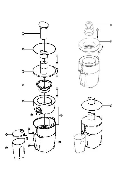 Порядок сборки белорусской соковыжималки Инструкция соковыжималки Kenwood JE700 - Инструкции по эксплуатации бытовой техн