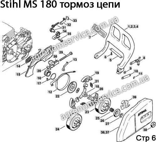 Порядок сборки бензопилы штиль 180 Как разобрать и собрать бензопилу Штиль 180: алгоритм, нюансы, видео