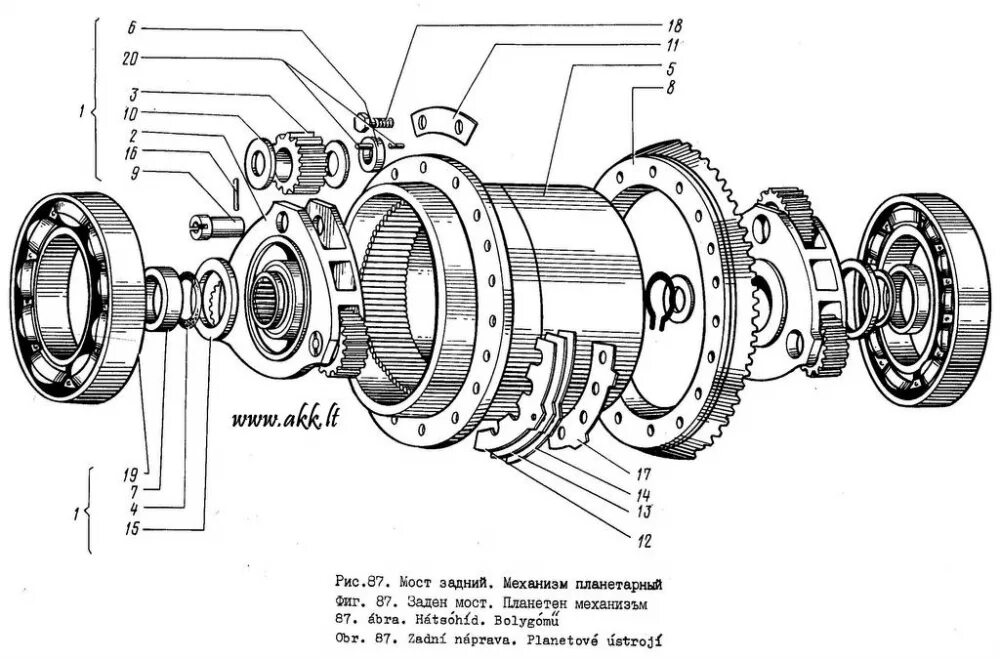 Порядок сборки бортовой DT-75 AKK