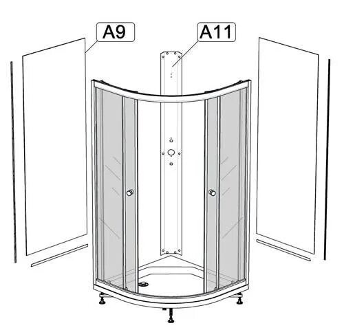 Порядок сборки душевой кабины тритон Стенка задняя для монтажа кабины (в ассортименте) - купить выгодно!