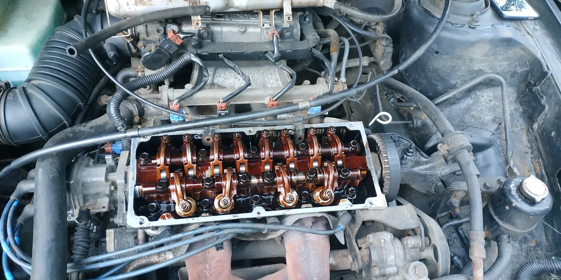 Порядок сборки двигателя 4g18 Регулировка клапанов 4g13 - Mitsubishi Colt IV, 1,3 л, 1993 года своими руками D