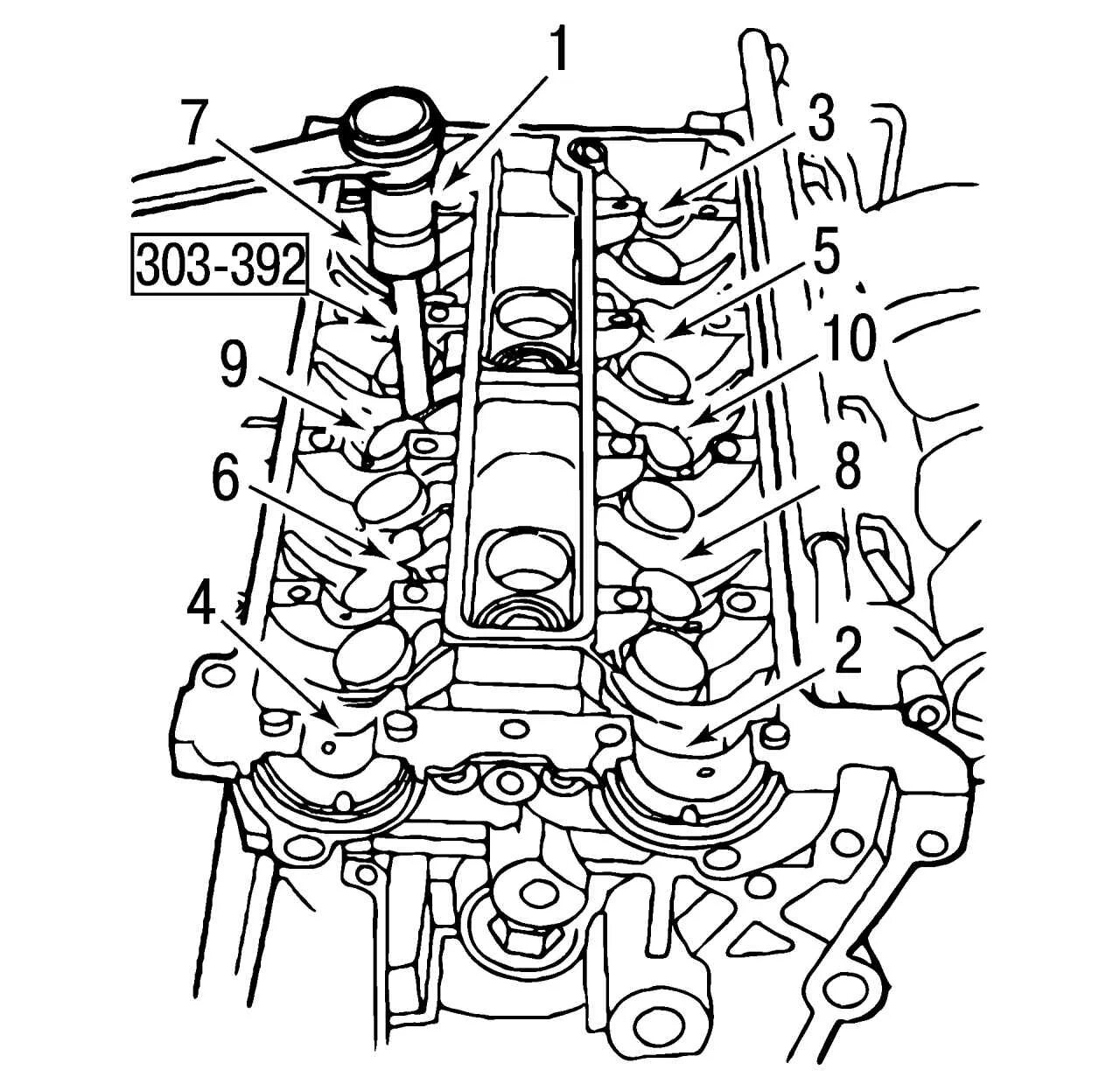 Порядок сборки двигателя Assembling the engine in a Ford Focus 2 car