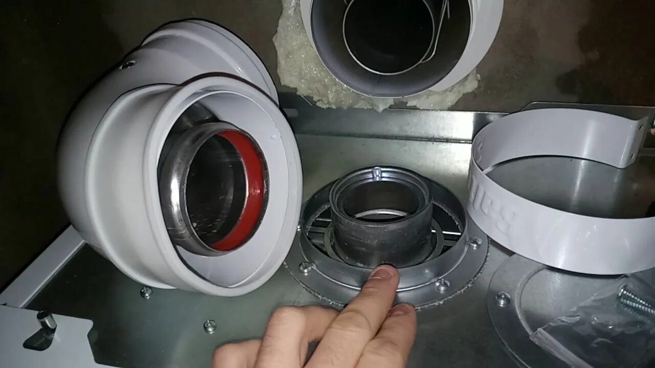 Порядок сборки дымохода на двухконтурный котел медея Установка трубы на газовый котел в Екатеринбурге