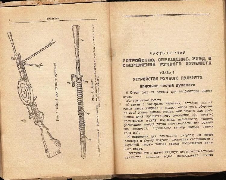 Порядок сборки и разборки пулемета дп 27 Наставление на ДП-27 - Военная история СССР, РФ - Форум и аукцион военной истори