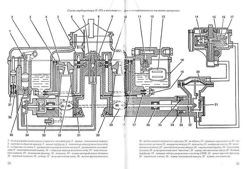 Порядок сборки карбюратора к 135 Регулировка карбюратора 135 газ: найдено 86 изображений