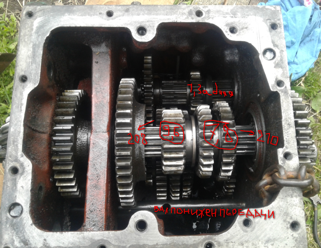 Порядок сборки коробку мтз 82 Кпп мтз передач